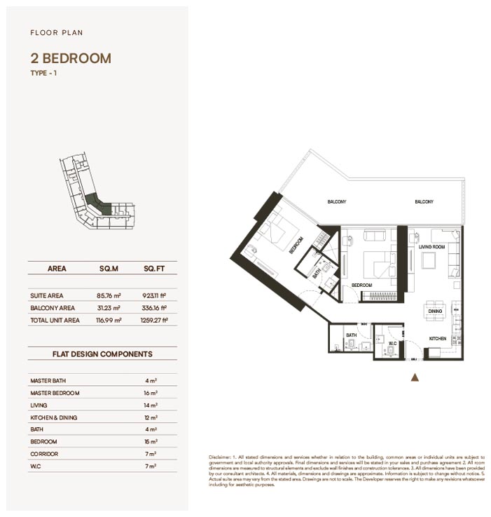 Binghatti Haven Floor Plan